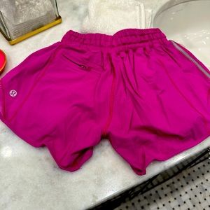 Lululemon lined running shorts, O/XS